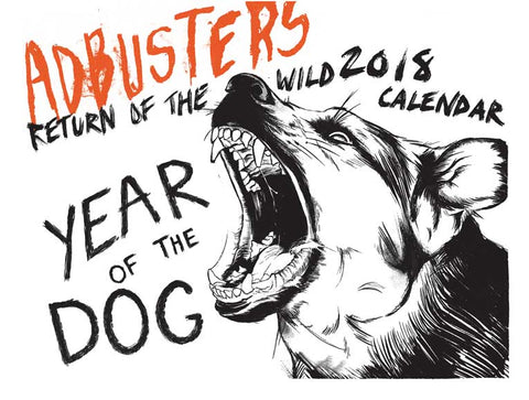 Adbusters 2018 Wall Calendar