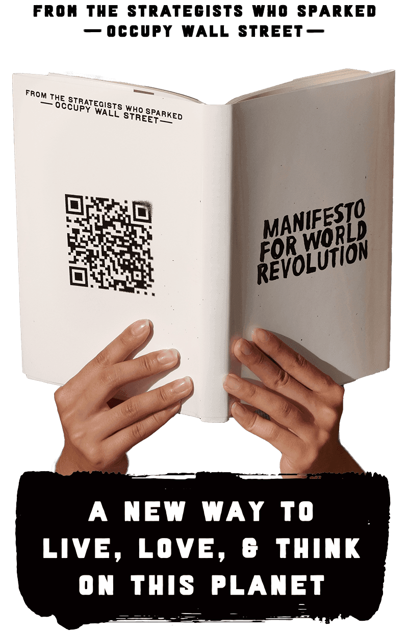 a manifesto for world revolution book open